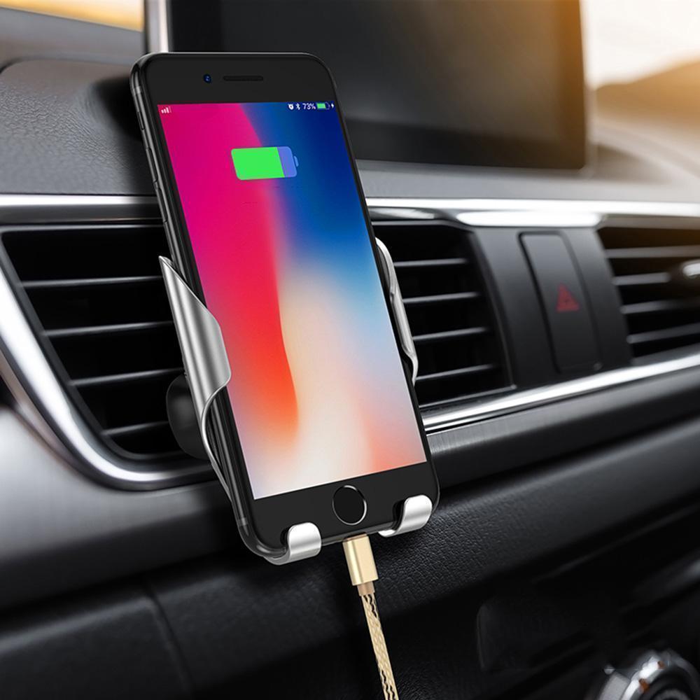 Car Phone Mount with 360-Degree Swivel Vent Clip