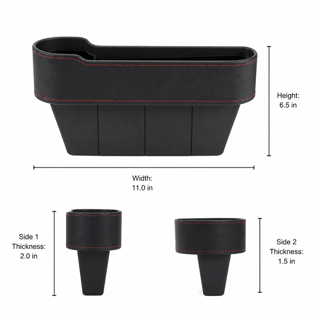 Car Seat Gap Organizer with Cup Holder