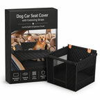 Dog Car Seat Cover with Fastening Straps